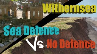 Withernsea Sea Defence vs No Defence [upl. by Janos]