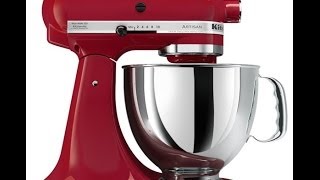 KitchenAid Artisan 5Quart Stand Mixer  Review From Chef Danis Kitchen Sink [upl. by Ishmael]