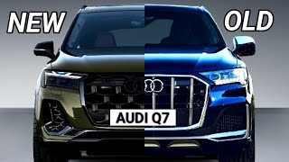 New 2024 Audi Q7 Vs Old 2023 Audi Q7  Visual Compare [upl. by Ainosal]