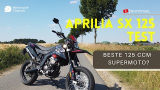 125ccm Test Aprilia Sx 125 Kurven Beschleunigung Top Speed [upl. by Kcirrek925]