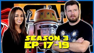 My wife and I watch Star Wars Rebels for the FIRST time  Season 3 Episodes 1719 [upl. by Eltsirc]