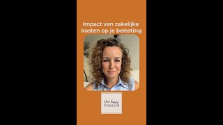 De impact van zakelijke kosten op je belasting [upl. by Aivila747]