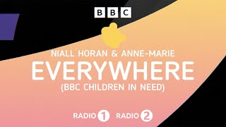 Niall Horan amp AnneMarie  Everywhere BBC Children In Need Official Lyric Video [upl. by Assena]