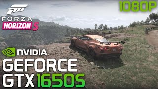 Forza Horizon 5  GTX 1650 Super  Benchmark Tool [upl. by Ayikaz]