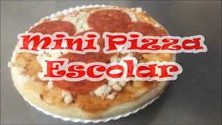 Pizzita es una Mini Pizza de Peperoni Escolar de Pizzas Emiliano [upl. by Rutherfurd]