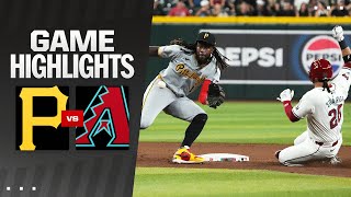 Pirates vs Dbacks Game Highlights 72724  MLB Highlights [upl. by Teresina800]