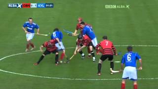 Camanachd Live Shinty 2015 Celtic Society Cup Final Oban Camanachd v Kyles Athletic b0607yx5 [upl. by Acnalb]