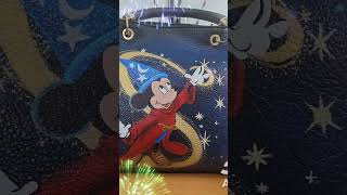 Borsa personalizzata Topolino Mago realizzato a mano libera con pittura colori professionali [upl. by Ayad]