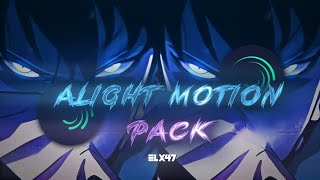 Alight Motion Mega 2K Pack  SHAKES CC TEXT ANIMATIONS TRANSITIONS GLITCHETC  XML amp LINK [upl. by Naujid]