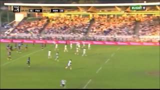 La Honhada Section Paloise  Montpellier Top 14 [upl. by Asserrac]