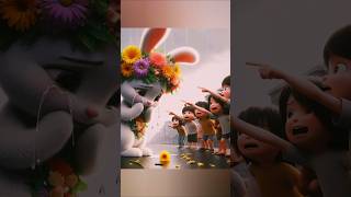 Cute Rabbits Classmates Bullied her 🐰 cat kitten rabbit funny ai viral shorts shortsfeed [upl. by Aissyla]