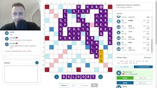 Scrabble game with commentary no464 [upl. by Ztnarf]