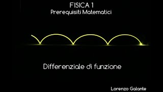 Differenziale di una funzione fx [upl. by Assenab952]