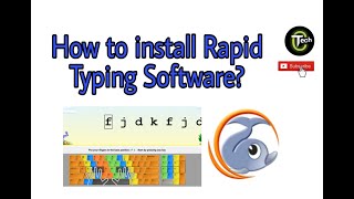 How to install free rapid typing tutor in laptop or PC  Download Rapid Typing Software [upl. by Ryhpez25]