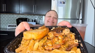 Cheddars pasta mukbang [upl. by Ayotol270]