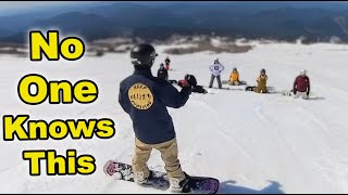 Teaching The Secrets of Snowboarding [upl. by Garibald]