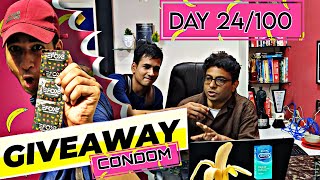 Mumbai Acting Vlog DAY 24100  Condom Giveaway in Mumbai  Join Film [upl. by Inahpets659]