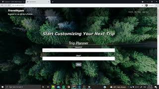 CS50W Final Project  Trip Planner [upl. by Akira592]