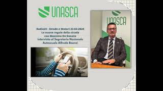 Radio24  Strade e Motori 23032024 quotLe nuove regole della stradaquot intervista a Alfredo Boenzi [upl. by Eidnarb]