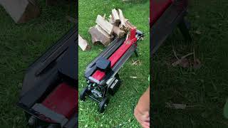 Best Electric Log Splitter  5 ton  Harbor Freight tools [upl. by Ravel]