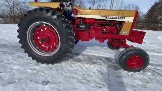 1970 International Farmall 826 Gold Demonstrator Tractor [upl. by Mayhew]