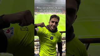 Prima persona che va allo stadio a tifare l’arbitro 😅 [upl. by Felic]