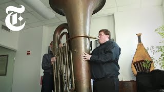 Playing a Titanic Tuba  The New York Times [upl. by Cha]