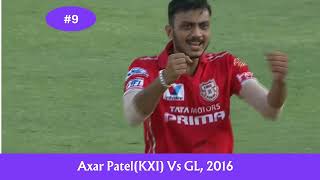 Axar Patel’s Amazing Hattrick in IPL 2016  A Spin Sensation hattrick axarpatel ipl2016 [upl. by Pump]