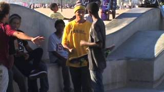 quotVenice Skatepark Fight amp A Backside 360quot SYN Skateboarding Clips [upl. by Akinuahs]