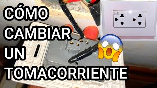 ✅¿Cómo CAMBIAR un TOMACORRIENTE DOBLE BTICINO Enchufe de Pared😱FÁCIL amp RÁPIDO ¿Cómo Instalarlo [upl. by Schwing498]