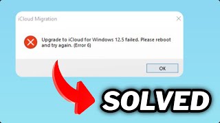 FIXED quotUpgrade to iCloud for Windows failedquot error in windows 1011 [upl. by Elaen]