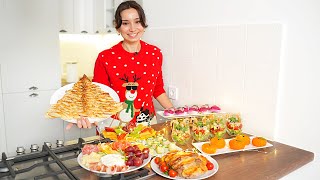 Меню на Новый Год 2025🎄 🎄 🎄 САМЫЕ вкусные простые и красивые блюда Новогодний стол [upl. by Hamachi]