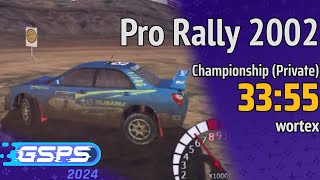 GSPS 2024  Pro Rally 2002 Championship Private  wortex [upl. by Mitzl548]