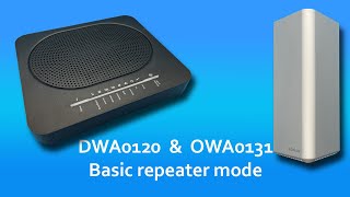 Technicolor OWA0131 pairing the DWA0120 gateway in Basic Repeater Mode [upl. by Arihsak]