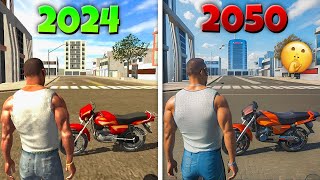 INDIAN BIKE DRIVING 3D IN 2024 VS 2050 😱  INDIAN BIKE DRIVING 3D VIDEO [upl. by Rains]