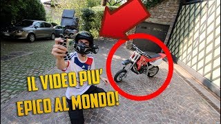 SINNA E FIL PROVANO LA MINIMOTO EPICO [upl. by Gennaro986]