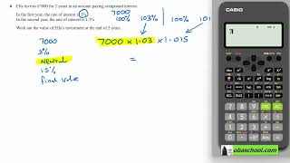 Edexcel GCSE Maths past papers November 2022 Calculator Paper 2 Higher Q6 [upl. by Adnirolc]