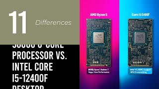 AMD Ryzen 5 5600G 6Core Processor Vs Intel Core I512400F Desktop Processor [upl. by Hgiel709]