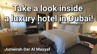 Take a look inside a luxury hotel in Dubai Jumeirah Dar Al Masyaf [upl. by Rasla307]