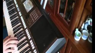 jurij shatunov bielyje rozy cover YAMAHA psr s 770 [upl. by Lurline]