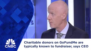 Charitable donors on GoFundMe are typically known to fundraiser says CEO [upl. by Aikmat]