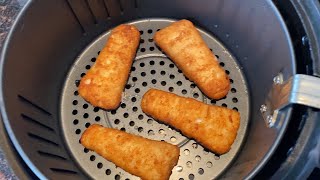 Air Fryer Frozen Gortons Beer Battered Fish [upl. by Kosse]