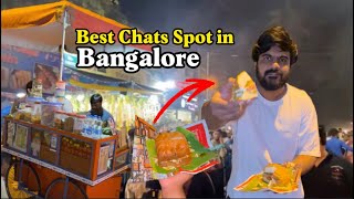 Best Chats spot in Bangalore  Bangalore Street Food  Mouth watering  Famous Nipat Bun [upl. by Kirkwood]