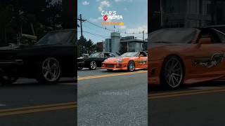 Supra vs Dodge Charger🔥🤑 Toretto vs Brian OConnor🥀🥀 automobile edit supramk4 toyota creator [upl. by Glory]