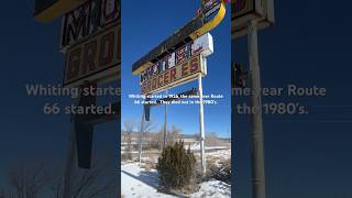 Abandoned Whiting Station Route 66 New Mexico shorts route66 roadtrip retro abandoned road [upl. by Yajet]