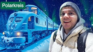 Ich übernachte im POLAR EXPRESS Nachtzug nach Lappland [upl. by Eemaj]