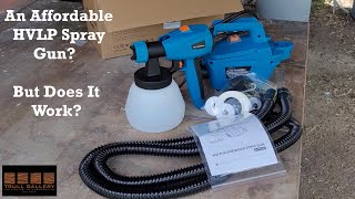 Evaluating a new and affordable HVLP spray gun  The Tiswall JSFB17AI [upl. by Arek]