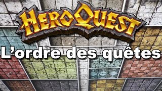 Lordre des quêtes Mai 2023  Règles HeroQuest 2021 [upl. by Arjun]