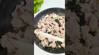 💥ТАЙСКИЙ САЛАТ С КУРИНЫМ ФАРШЕМ Быстро вкусно минимум калорий💥 [upl. by Nageam62]