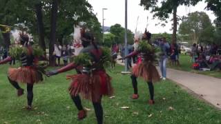 Gerib Sik Kebi Le entrance before Beizam Kab at Cairns Mabo Day 2017 [upl. by Yerot]